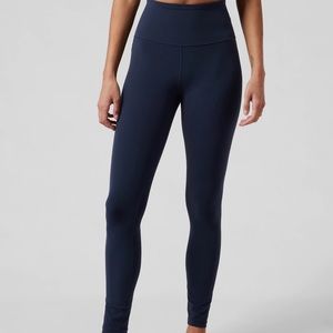 Athleta Ultra High Rise Elation Tights in Navy